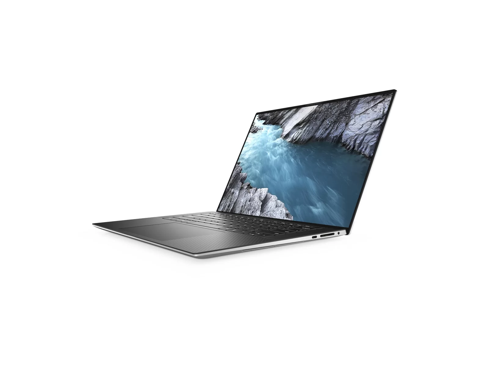 Dell XPS 15 9500 angle
