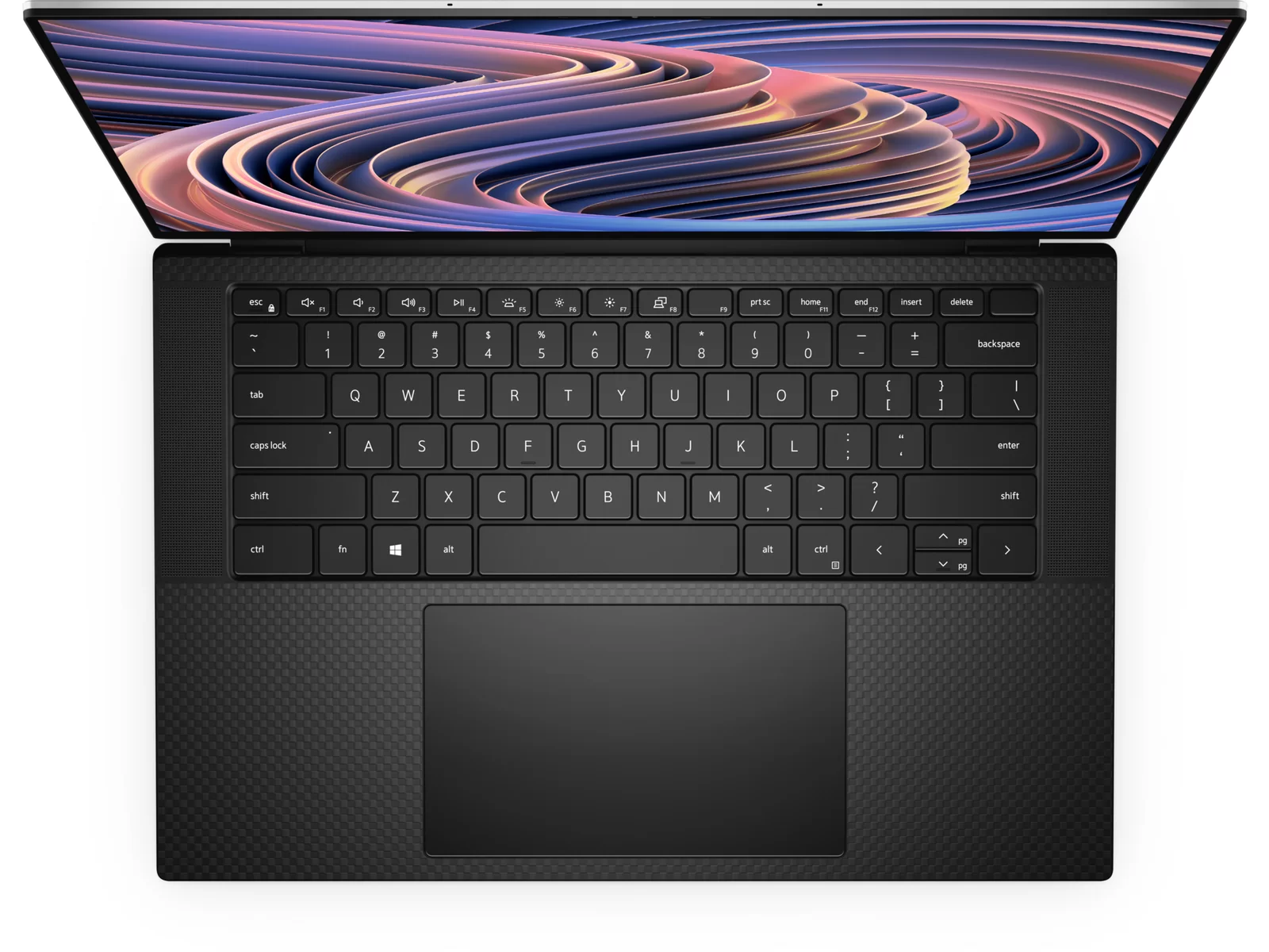 Dell XPS 15 9520 top