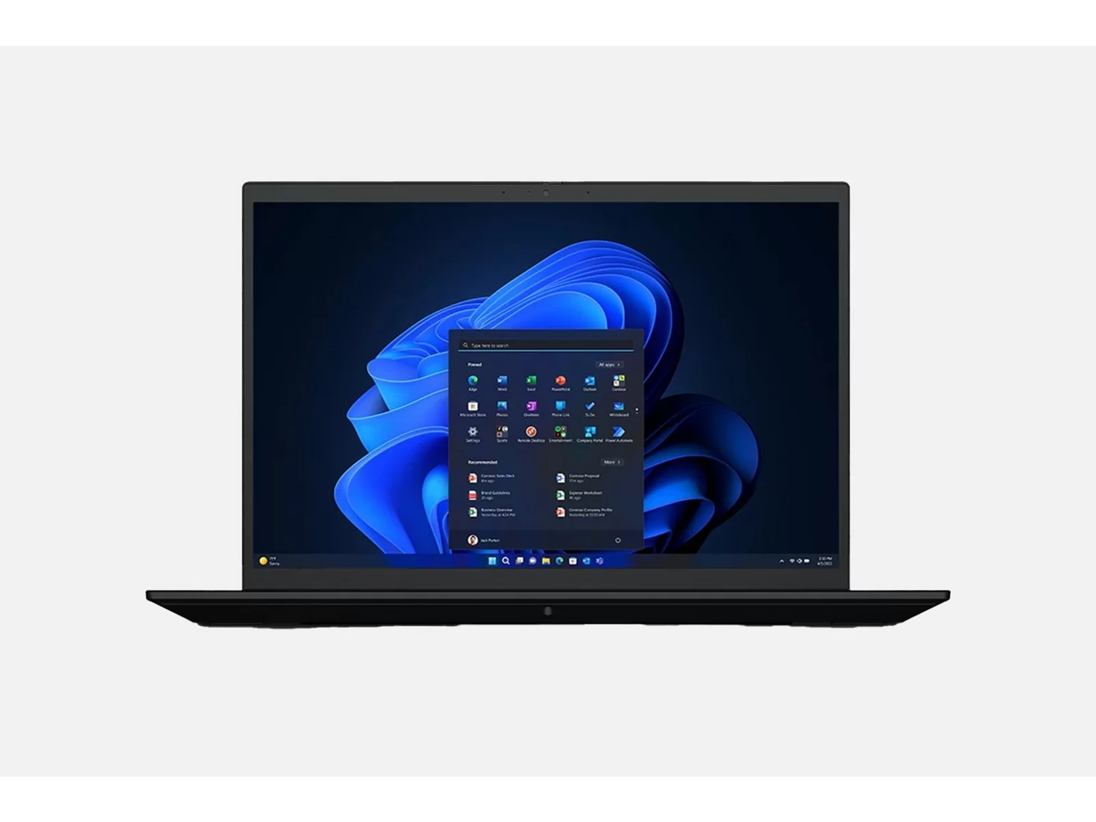 Lenovo ThinkPad P1 Gen 6 front