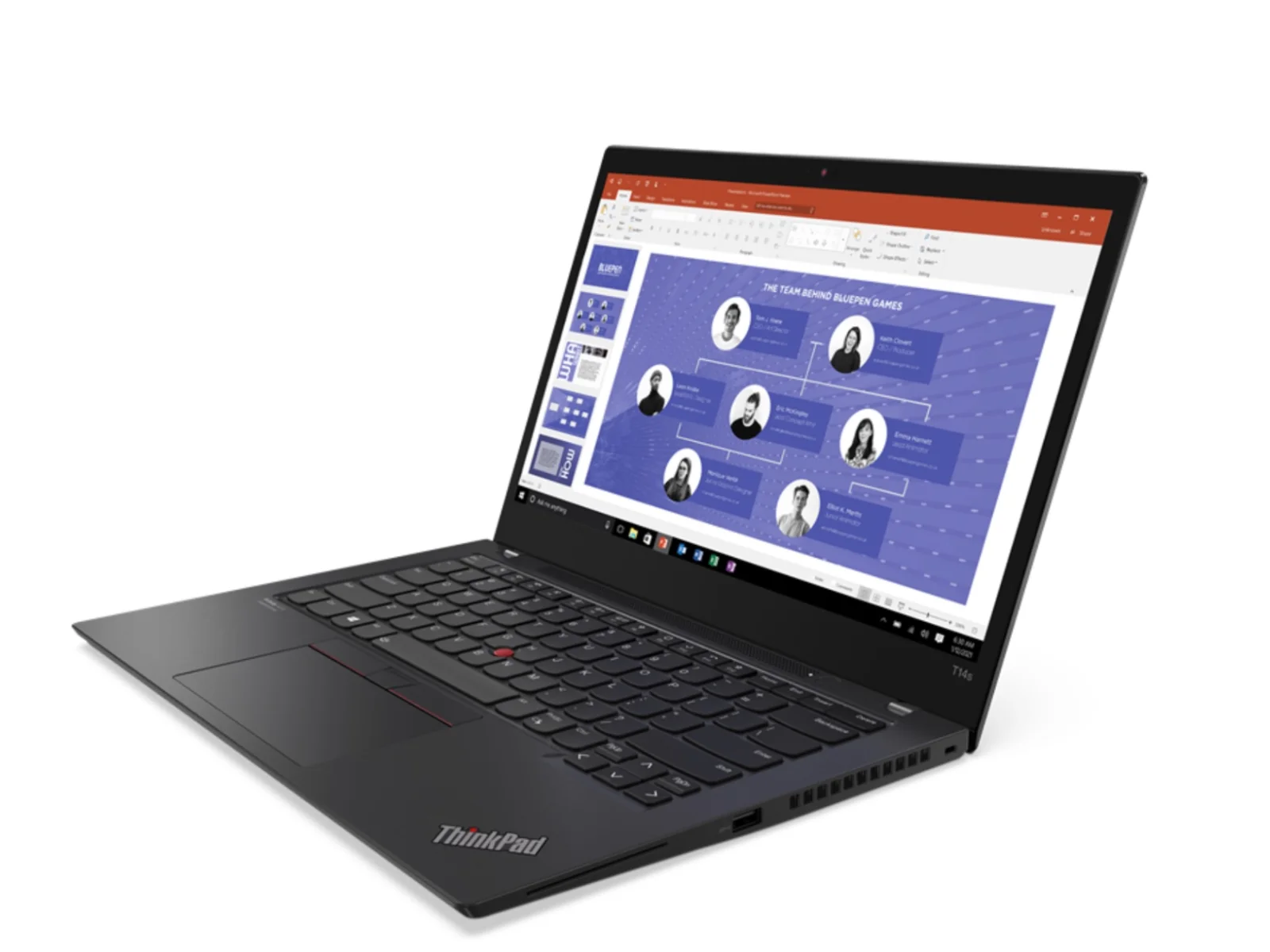 Lenovo ThinkPad T14s Gen 2A angle