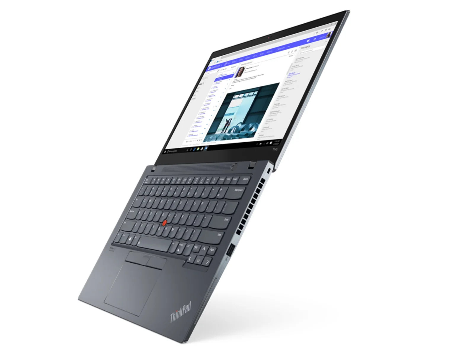 Lenovo ThinkPad T14s Gen 2A open