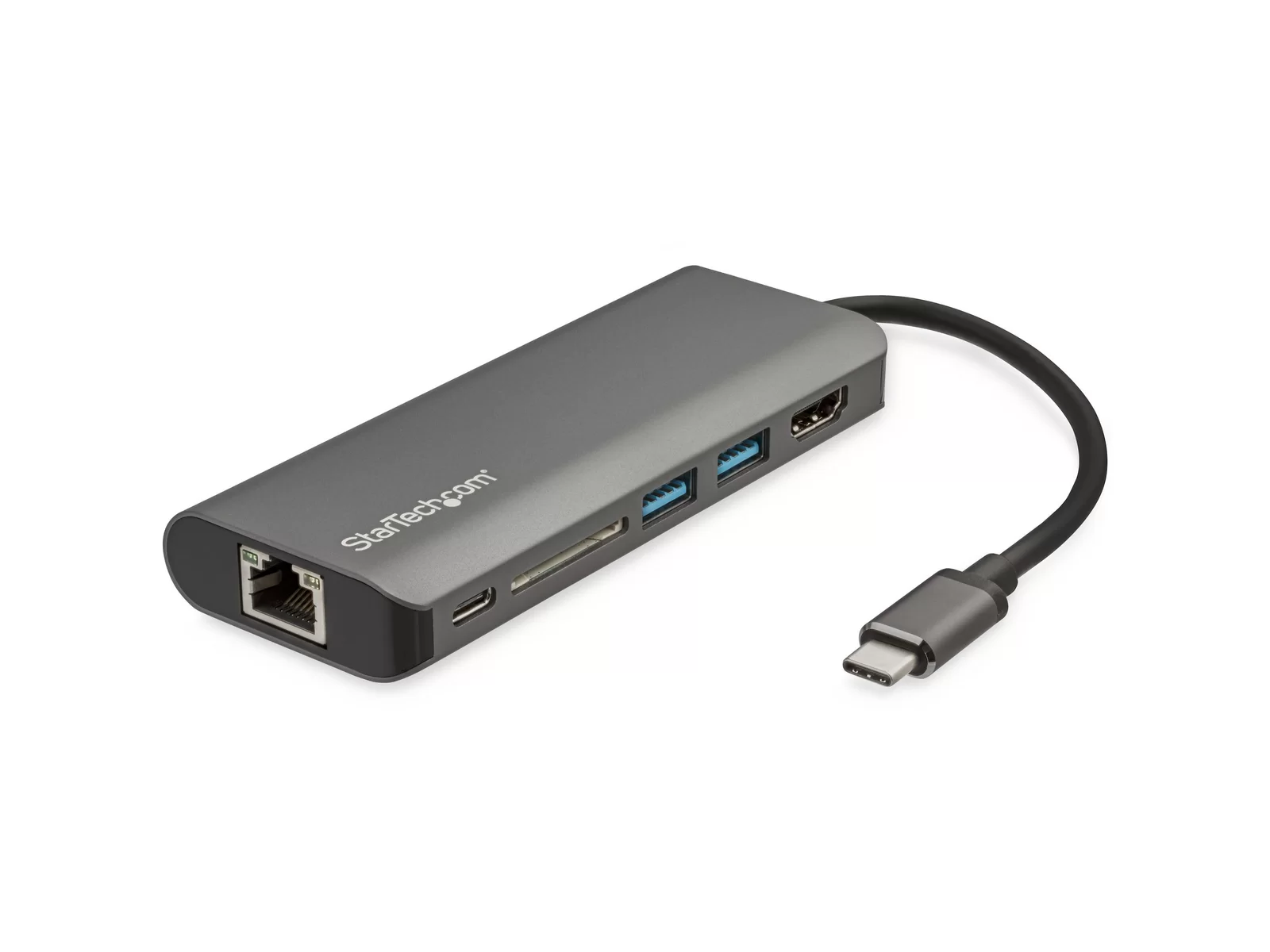 Refurbished StarTech USB-C Travel Dock, 4K HDMI, GbE, 100W PD